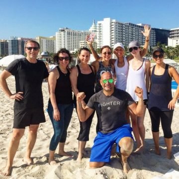 Ryan Neason, Entrepreneur, training with Donato De Martiis