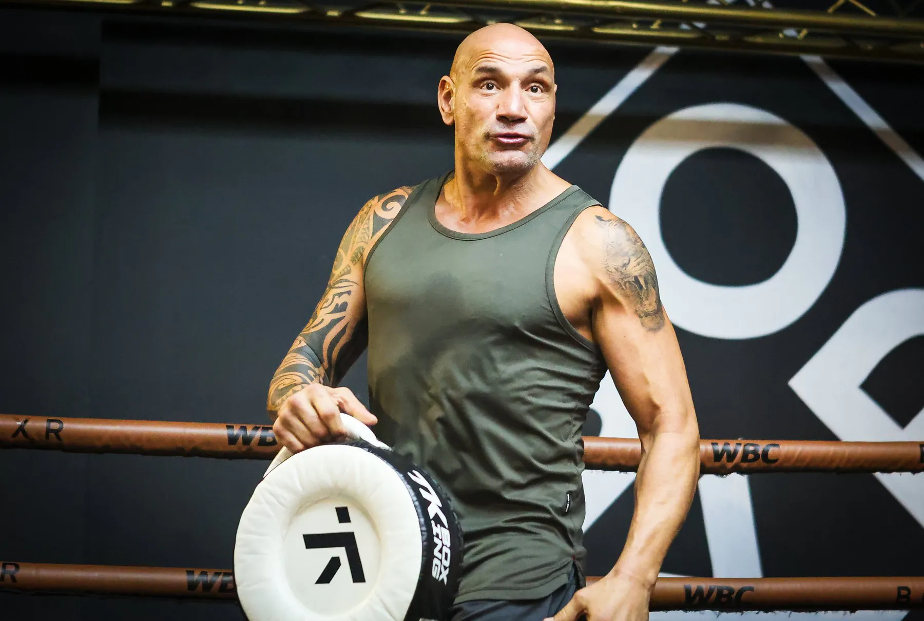 Portrait of me, Donato De Martiis, in the gym